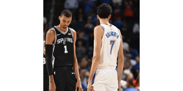 I Thunder hanno sconfitto di poco gli Spurs 122-121, la resa dei conti tra Wenbanyama e Holmgren