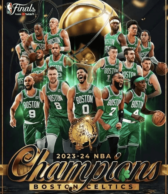 I Celtics hanno vinto il 18esimo campionato nella storia della squadra dopo 16 anni